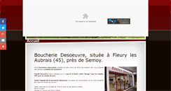 Desktop Screenshot of boucheriedesoeuvre.com